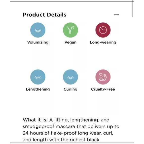 Fantasize Mascara Bodacious Black 0.46 Oz Volumizing Curling Lengthening - Picture 6 of 8